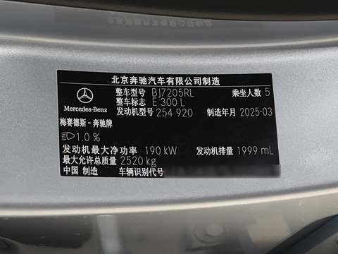 2025�� �Ŀ� E 300 L ʱ����