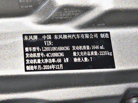 2024�� M5 1.6L ��׼��7��CNG