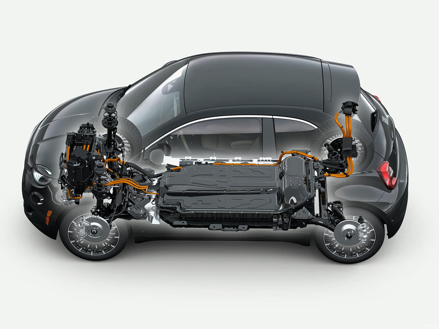 汽车之家 |菲亚特500新能源|图片|外观|内饰|高清大图|实拍图