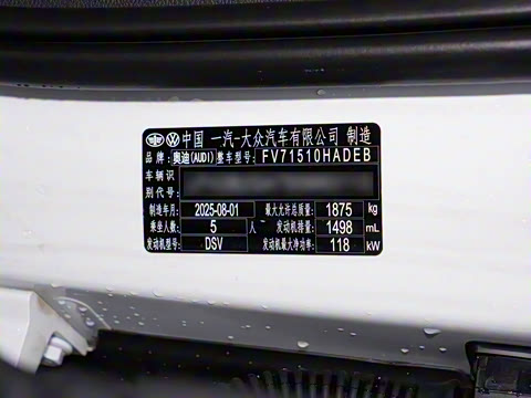 2025�� 35TFSI ��ȡ������