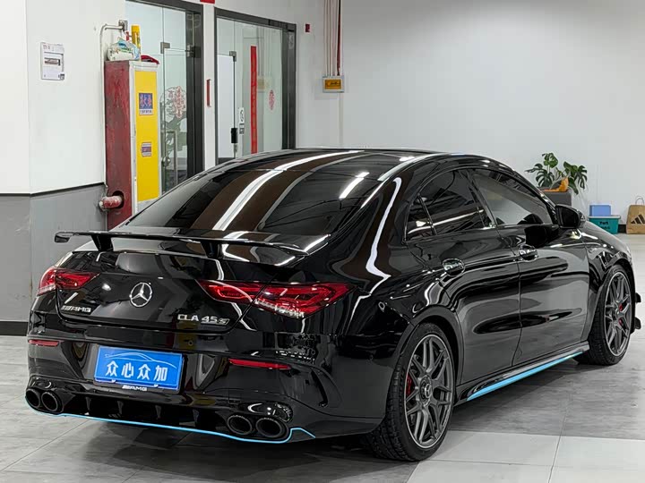 Mercedes-Benz CLA 2022 AMG CLA 45 S 4 MATIC+ 55 — фото 4