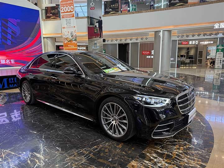 Mercedes-Benz S-Class 2022 S 450 L 4 MATIC — фото 2