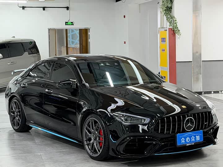 Mercedes-Benz CLA 2022 AMG CLA 45 S 4 MATIC+ 55 — фото 3