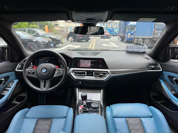 BMW M3 2021 M 3 M x Drive — фото 9