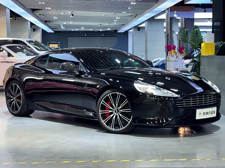 Aston Martin DB 9 2014 6.0 L Carbon Black Coupe — фото 3