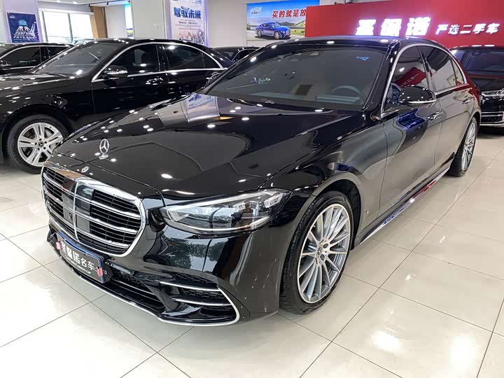 Mercedes-Benz S-Class 2022 S 450 L 4 MATIC — фото 1
