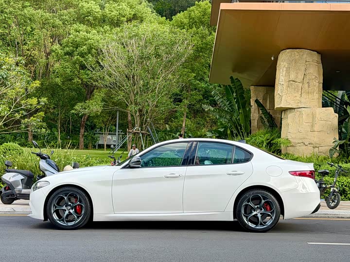 Alfa Romeo Giulia 2019 2.0 T 280 HP Black Package — фото 2
