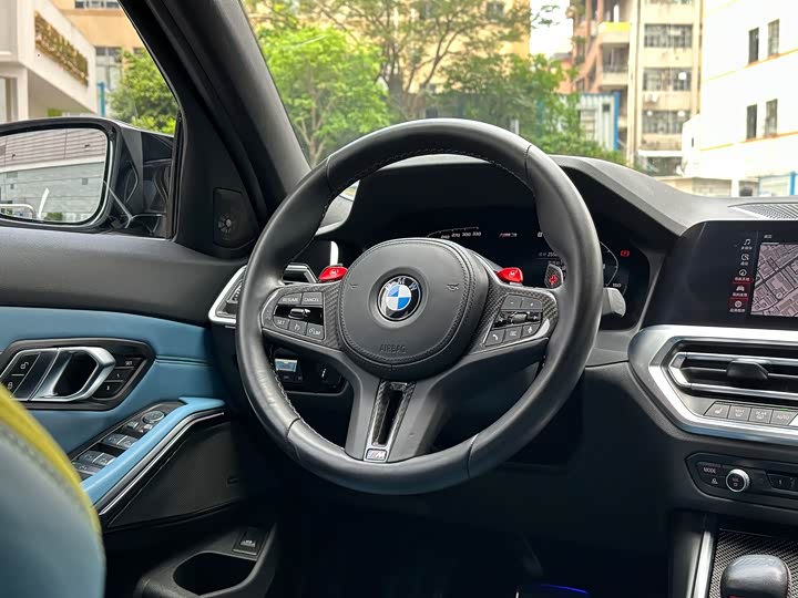 BMW M3 2021 M 3 M x Drive — фото 11