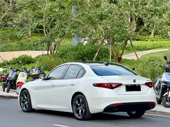 Alfa Romeo Giulia 2019 2.0 T 280 HP Black Package — фото 4