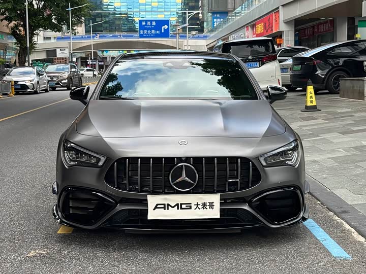 Mercedes-Benz CLA 2023 AMG CLA 45 4 MATIC+ — фото 2