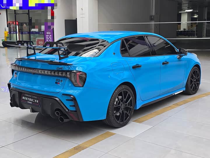 Lynk & Co 03 2023 03+ TCR Cyan — фото 4