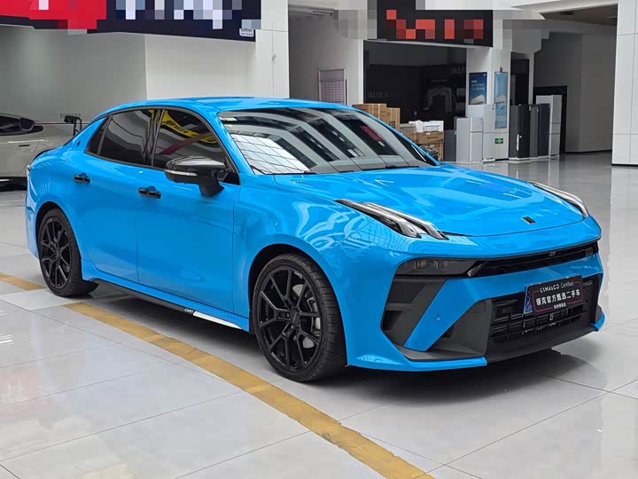 Lynk & Co 03 2023 03+ TCR Cyan — фото 3