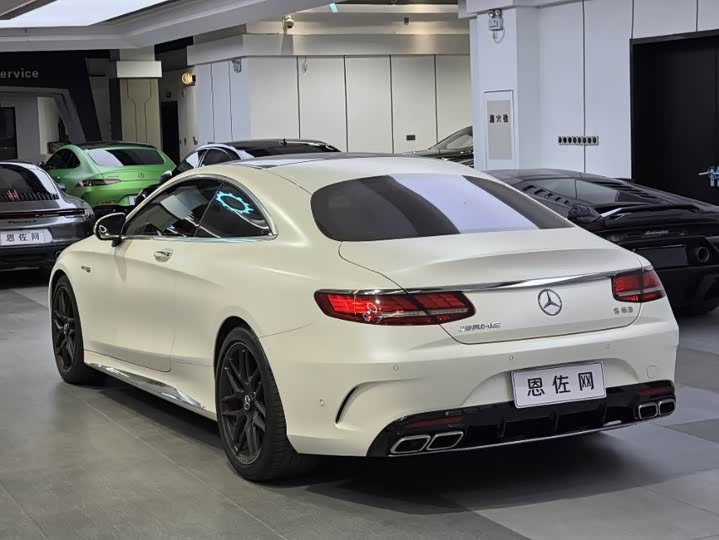 Mercedes-Benz S-Class 2018 AMG S 63 4 MATIC+ Coupe — фото 14