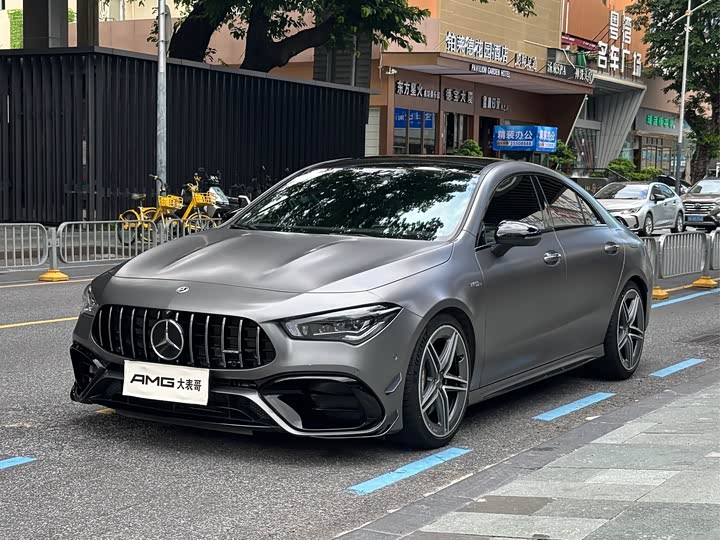 Mercedes-Benz CLA 2023 AMG CLA 45 4 MATIC+ — фото 1