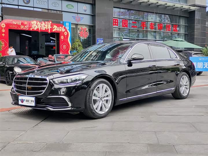 Mercedes-Benz S-Class 2022 S 400 L — фото 1