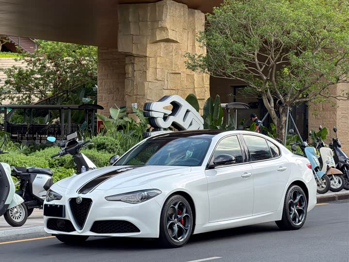 Alfa Romeo Giulia 2019 2.0 T 280 HP Black Package — фото 1