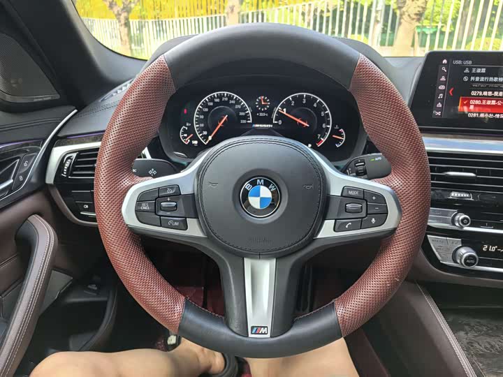 BMW 5 Series рестайлинг 525Li M спортпакет — фото 16